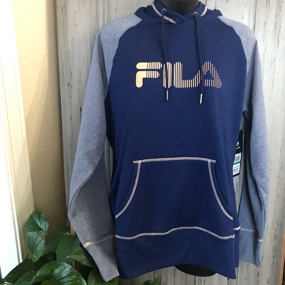 Fila Tops - FILA Hooded Pullover